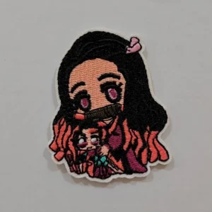 Embroidered Iron on Patch - Anime Chibi Demon