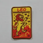 Embroidered Iron on Patch - Leo