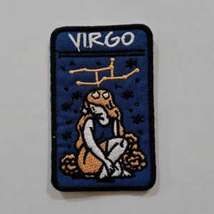 Embroidered Iron on Patch - Virgo