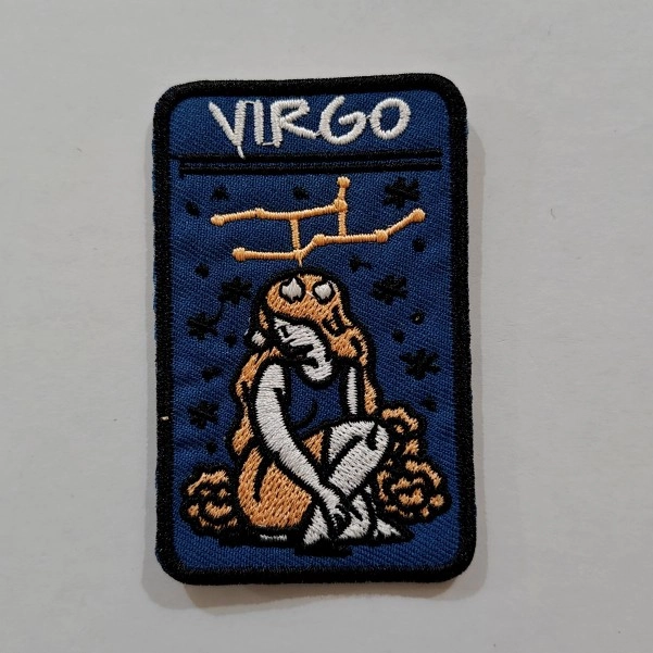 Embroidered Iron on Patch - Virgo