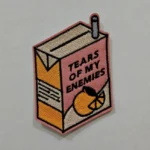 Embroidered Iron-on Patch - Tears
