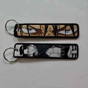 Embroidered Keychain - Anime AoT