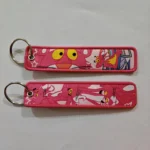 Embroidered Keychain - Retro Cartoon