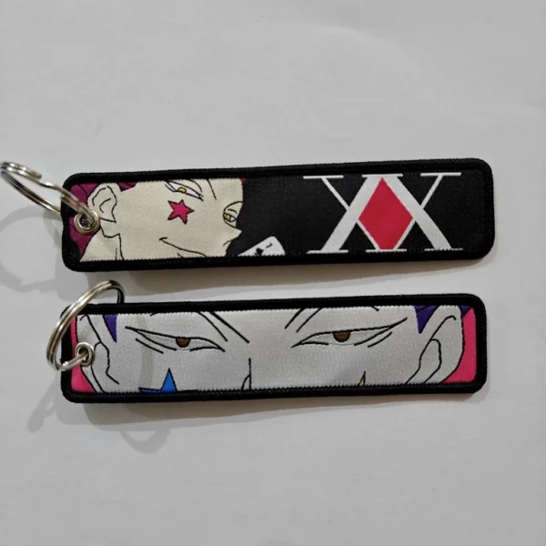 Embroidered Keychain - Anime Jester 2