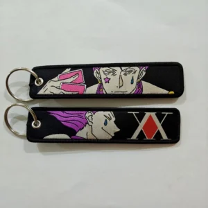 Embroidered Keychain - Anime Jester