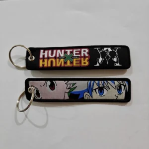 Embroidered Keychain - Anime Hunter
