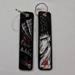 Embroidered Keychain - Anime Dark Fantasy