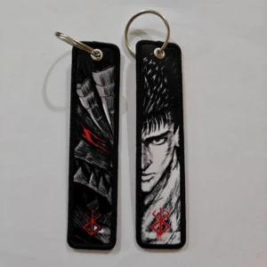 Embroidered Keychain - Anime Dark Fantasy