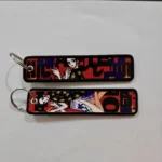Embroidered Keychain - Anime Geisha