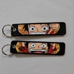 Embroidered Keychain - Anime Strawhat