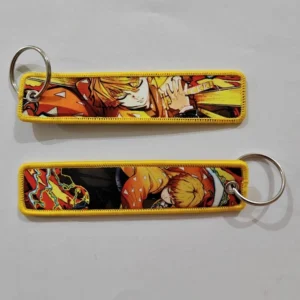 Embroidered Keychain - Thunderclap