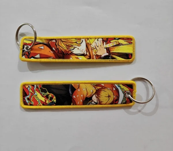 Embroidered Keychain - Thunderclap