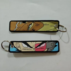 Embroidered Keychain - DBZ Vegeta