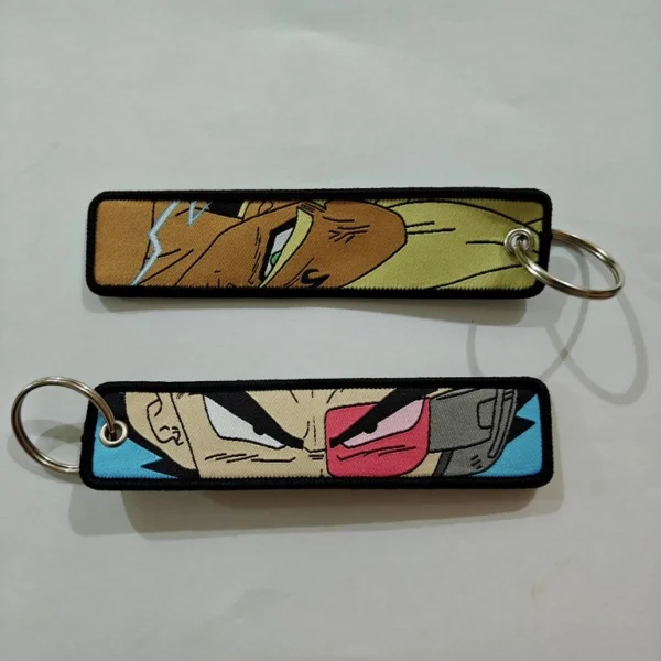 Embroidered Keychain - DBZ Vegeta