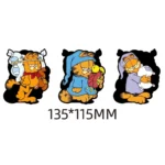 3D/Lenticular Motion Sticker - Orange Cat