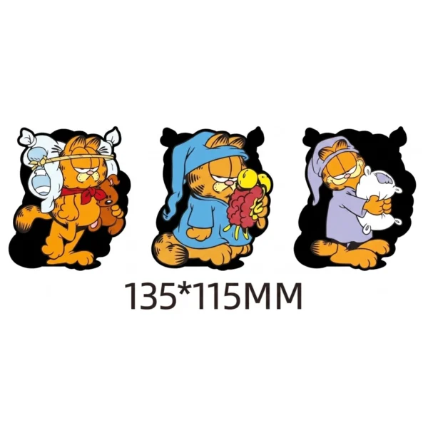 3D/Lenticular Motion Sticker - Orange Cat
