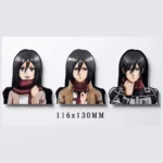 3D/Lenticular Motion Sticker - AoT Mikasa