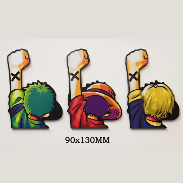 3D/Lenticular Motion Sticker - 3 Pirates